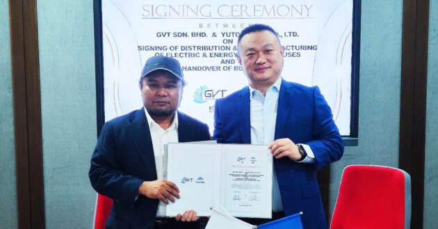 GVT, anak syarikat GoAuto Group jalin kerjasama dengan Yutong Bus untuk CKD bas EV, EEV di M’sia