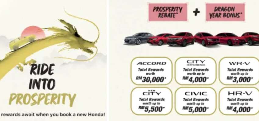 Honda Malaysia Jan 2024 CNY promo – up to RM30k off; MY2023, MY2024; City, Civic, Accord, WR-V, HR-V 1711612