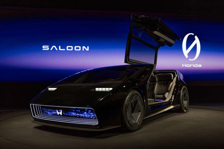 Honda 0 Series diperkenalkan melalui rekaan konsep Saloon, Space Hub — ada logo H baru untuk EV 1715202