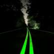Projek garisan jalan ‘glow in the dark’ kini dilaksanakan di Jalan Bukit Kucing, Gelang Patah