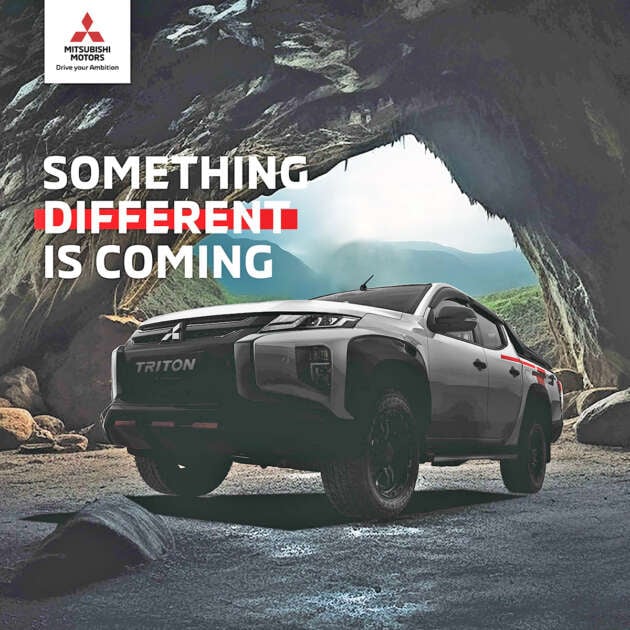 Mitsubishi Triton versi baru ditemui di Malaysia – tambahan panel badan, grafik khas, bakal dilancar?