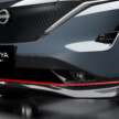 Nissan Ariya Nismo debuts – dual-motor EV with up to 435 PS/600 Nm, revised chassis, Formula E sounds