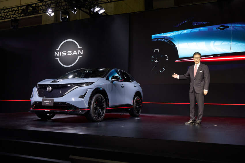 Nissan Ariya Nismo debuts – dual-motor EV with up to 435 PS/600 Nm, revised chassis, Formula E sounds 1715987