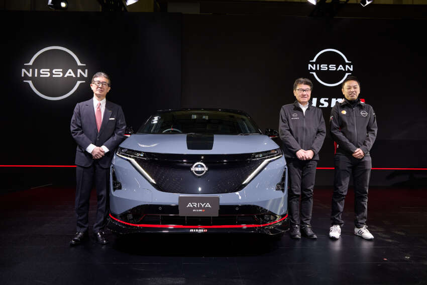 Nissan Ariya Nismo debuts – dual-motor EV with up to 435 PS/600 Nm, revised chassis, Formula E sounds 1715989