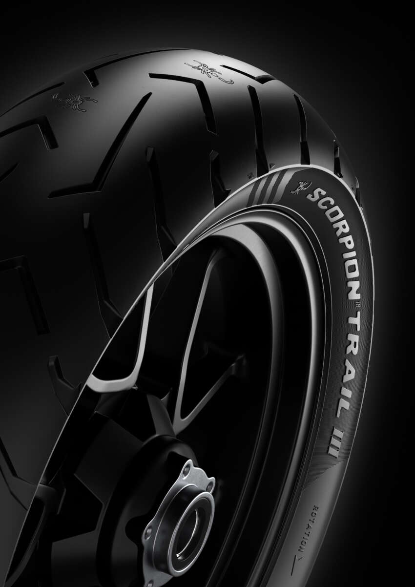 2024 Pirelli Scorpion Trail III adventure-touring tyres, for sporty touring riders, with better wet weather grip 1721358