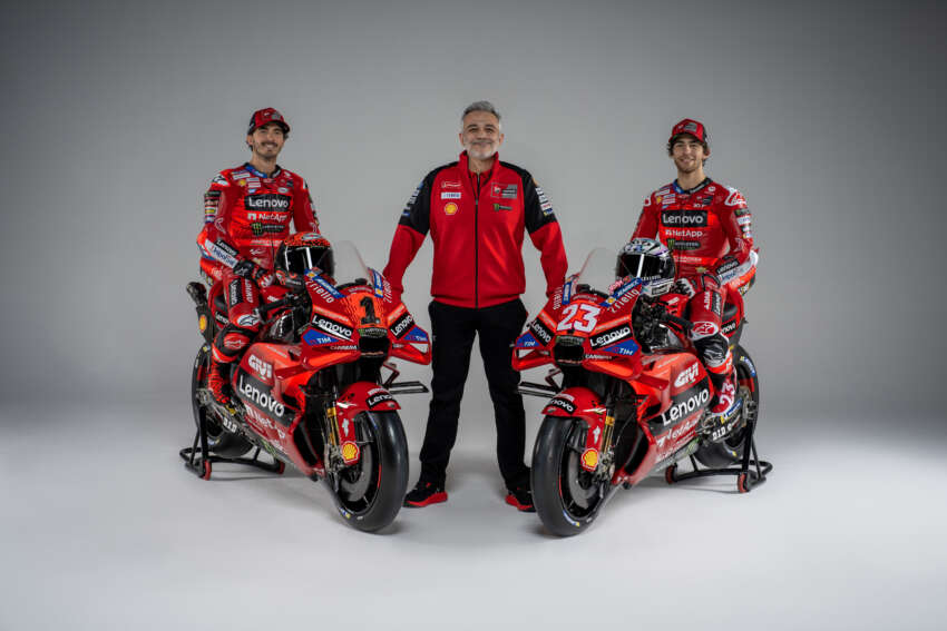 Ducati unveils racing livery for 2024 MotoGP, WSBK 1719572