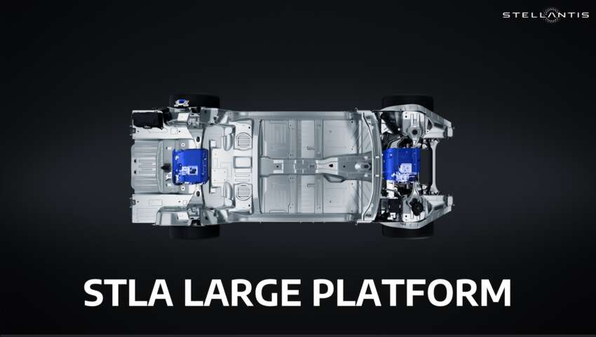 Stellantis unveils STLA Large platform – EV-native architecture for 8 models to be launched until 2026 1718775