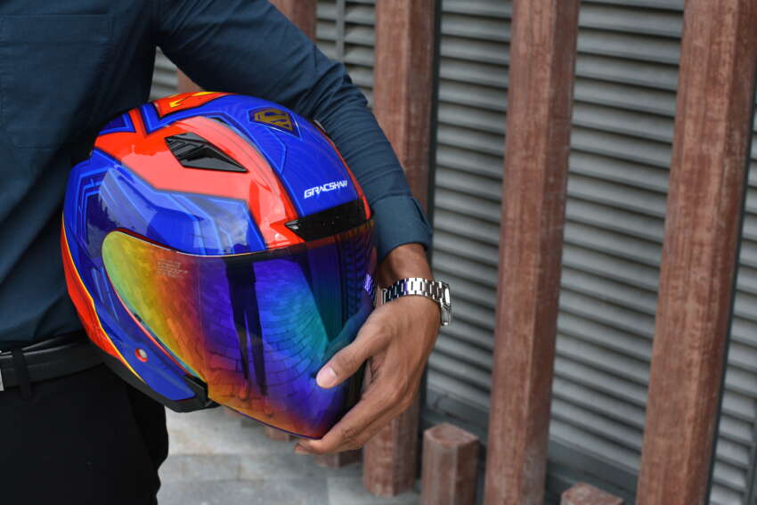 Gracshaw Malaysia launches DC super hero range of open face helmets – priced at RM460, SIRIM certified 1713069