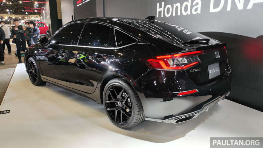 Honda Civic RS Prototype didedah di Tokyo Auto Salon 2024 – transmisi manual, badan hatchback 1715791