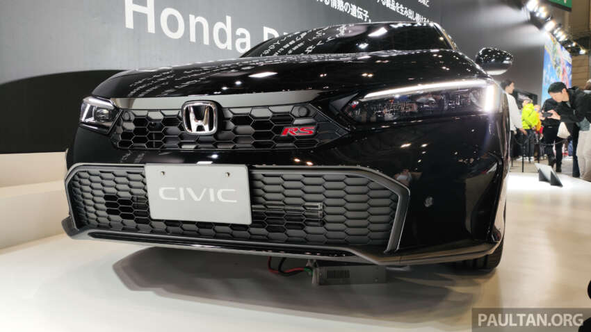 Honda Civic RS Prototype didedah di Tokyo Auto Salon 2024 – transmisi manual, badan hatchback 1715795