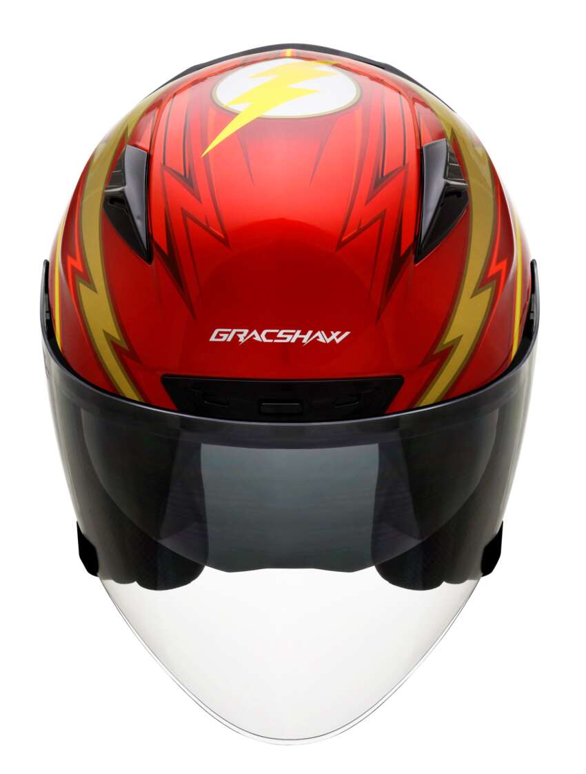 Gracshaw Malaysia launches DC super hero range of open face helmets – priced at RM460, SIRIM certified 1713053