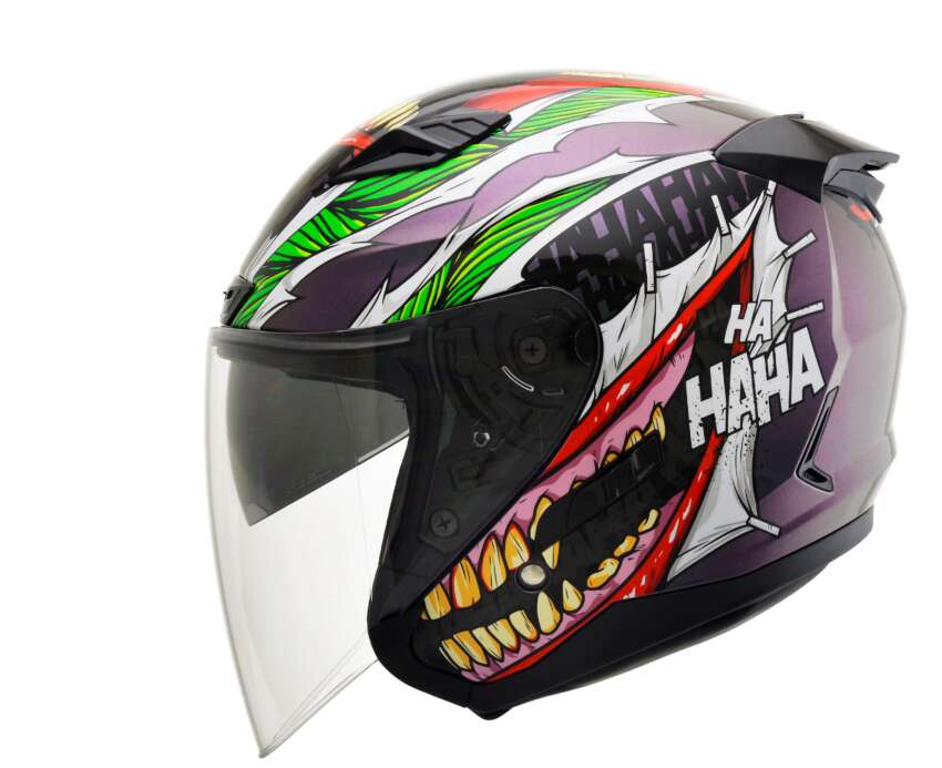 Gracshaw Malaysia launches DC super hero range of open face helmets – priced at RM460, SIRIM certified 1713058