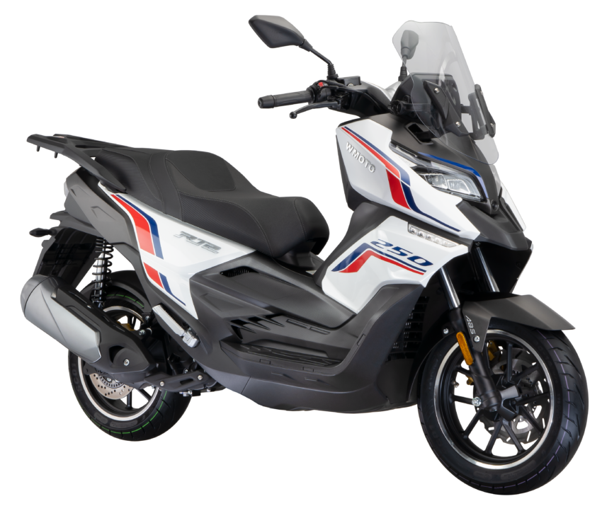 WMoto RT2 dilancar di Malaysia – enjin 250 cc, harga RM17k, siap skrin TFT, kamera depan belakang 1713422