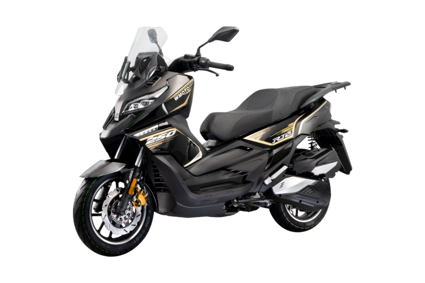 WMoto RT2 dilancar di Malaysia – enjin 250 cc, harga RM17k, siap skrin TFT, kamera depan belakang 1713423