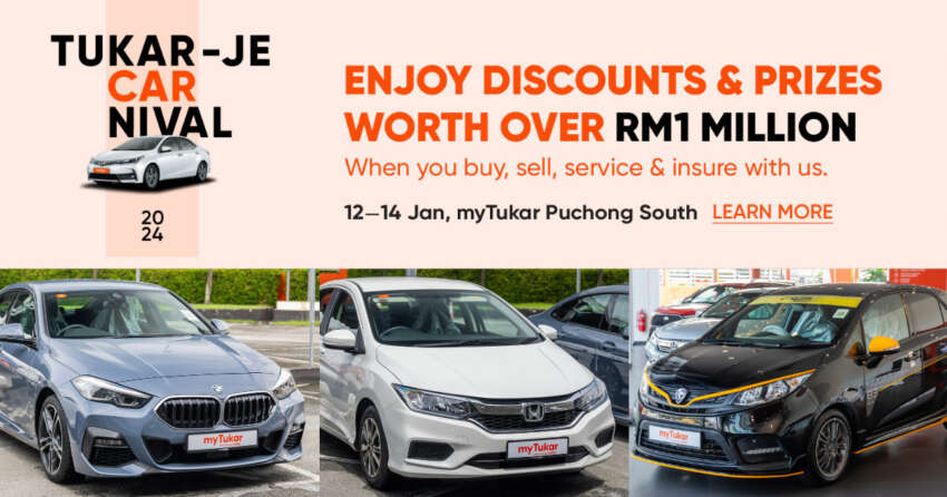 From mass-market to premium, find your right new car at myTukar’s Tukar-Je CARnival – Jan 12-14, 2024 1713853