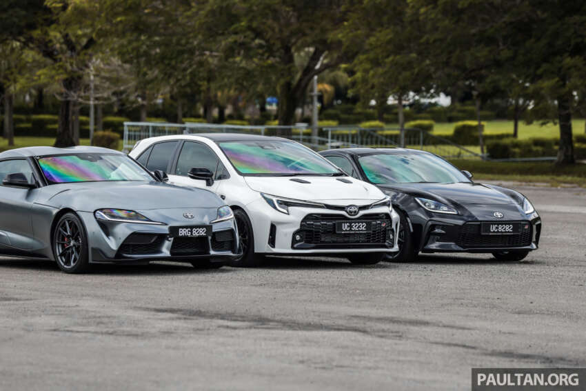 Toyota Gazoo Racing family in Malaysia – GR Corolla meets sports car siblings GR86 and GR Supra 1730031