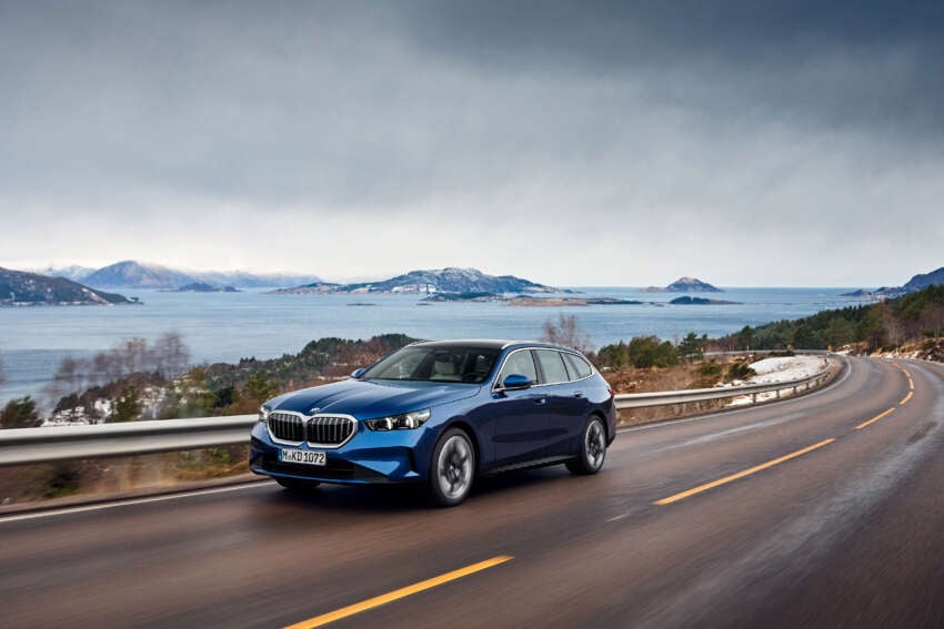 BMW i5 Touring and 2024 BMW 5 Series Touring G61 – EV with up to 601 PS, 560 km range; PHEV, diesel 1725331