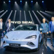 BYD Seal EV launched in Malaysia – two variants, up to 523 hp/670 Nm, 570 km range; from RM179,800