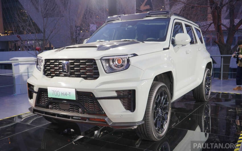 2024 GWM Tank 700 Hi4-T launched in China – PHEV off-roader with 523 PS, 800 Nm; 100 km EV range 1733850