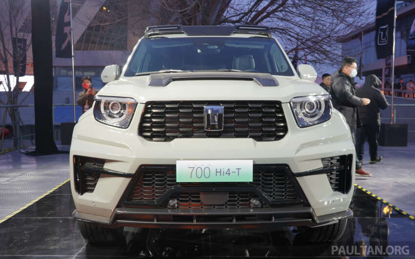 GWM Tank 700 Hi4-T dilancar di China – SUV offroad V6 3.0L turbo PHEV dengan kuasa 523 PS, tork 800 Nm 1734134