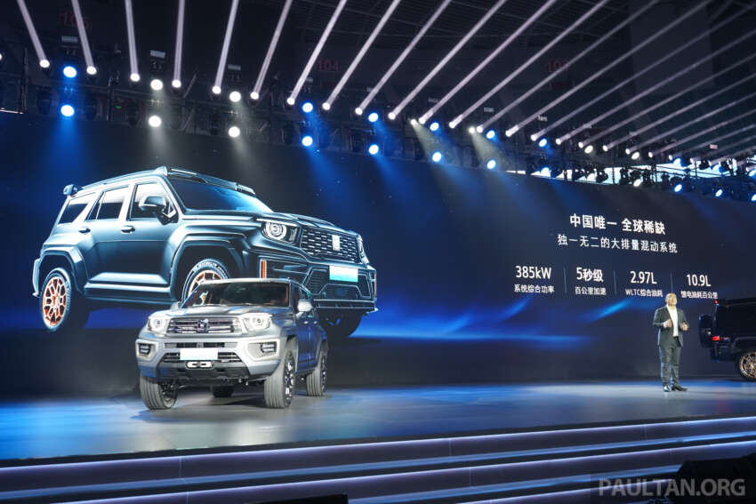 2024 GWM Tank 700 Hi4-T launched in China – PHEV off-roader with 523 PS, 800 Nm; 100 km EV range 1733893