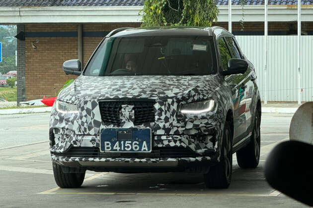2024 Proton X70 facelift spied – C-segment SUV based on updated Geely Boyue to launch in Malaysia soon?