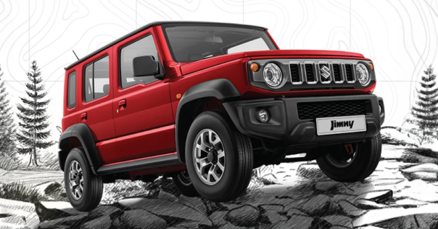 2024 Suzuki Jimny 5-Door launched in Indonesia – 102 PS/130 Nm 1.5L; 4AT and 5MT; priced from RM142k
