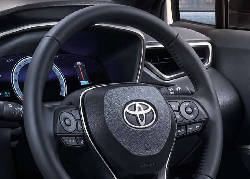 2024 Toyota Corolla Cross facelift – 1.8L petrol, hybrid; digital dash, EPB, wireless CarPlay, Android Auto 1726538