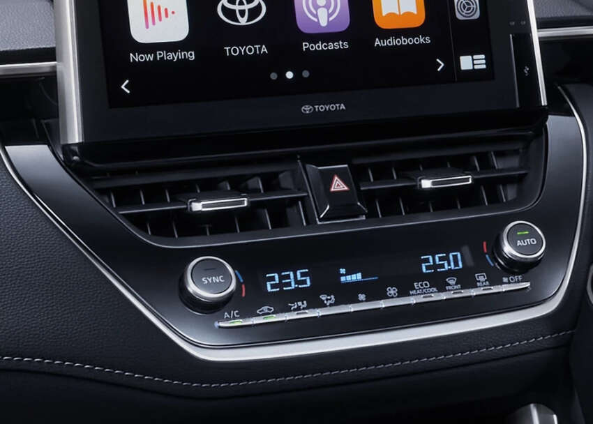 2024 Toyota Corolla Cross facelift – 1.8L petrol, hybrid; digital dash, EPB, wireless CarPlay, Android Auto 1726540