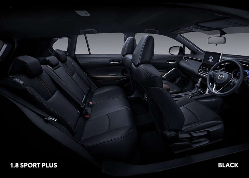 2024 Toyota Corolla Cross facelift – 1.8L petrol, hybrid; digital dash, EPB, wireless CarPlay, Android Auto 1726544