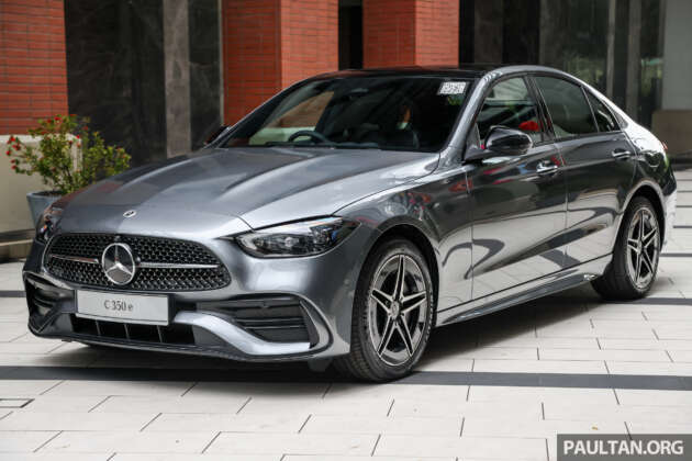 2024 Mercedes-Benz C350e official price in Malaysia – RM338,888 OTR; PHEV with 313 PS, 117 km EV range