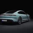 2025 Porsche Taycan facelift – range now up to 678 km, 320 kW DC fast charging, up to 952 PS on Turbo S