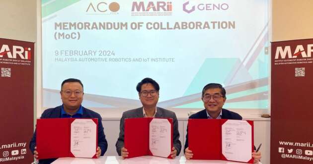 ACO Tech, Geno dan MARii tandatangan MoC bagi teroka solusi rantaian blok bagi pengguna EV di M’sia