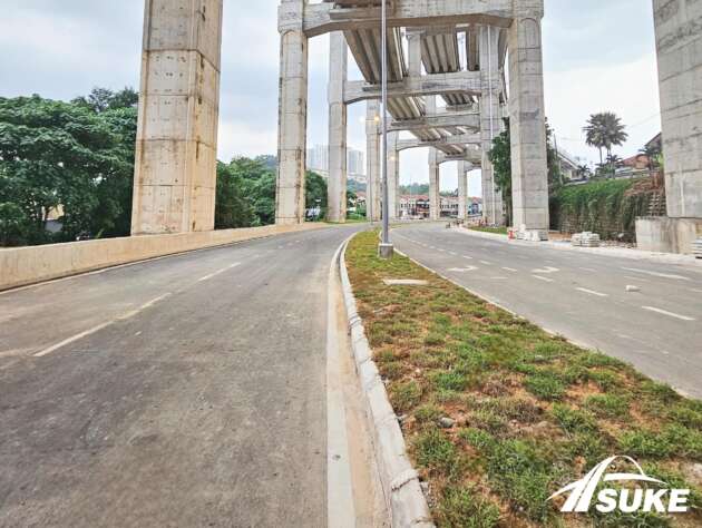 Lebuhraya SUKE – Prolintas umum pembukaan semula Jalan Alam Damai-Taman Len Seng