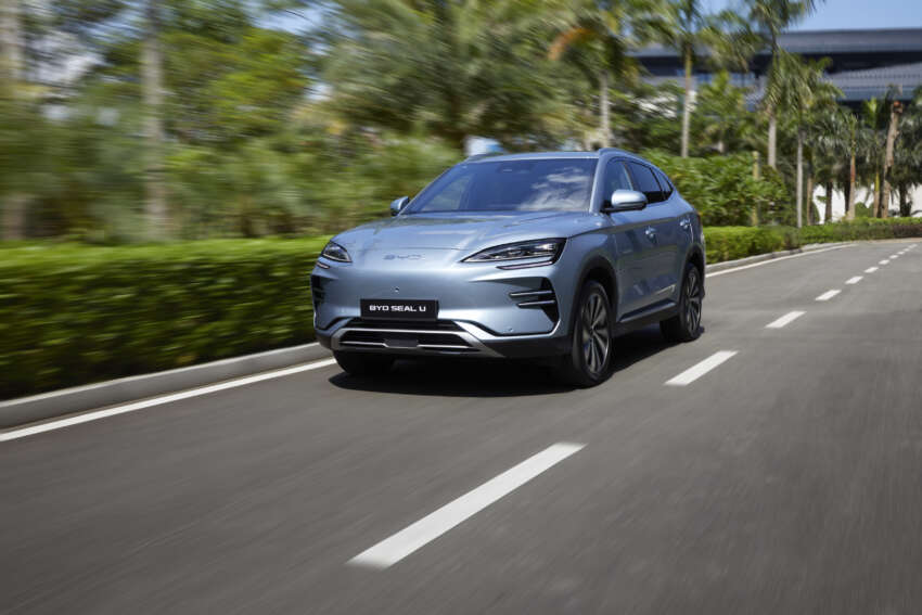 BYD Seal U – SUV EV dengan bateri 87 kWh, jarak gerak 500 km; dua varian, dari RM215k di Eropah 1727252