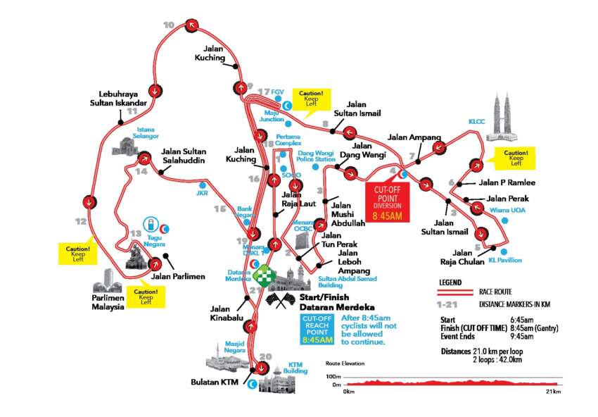 Road closures in KL for OCBC Cycle Kuala Lumpur 2024 event – Sunday March 3, 6:30am to 9:30am 1734756