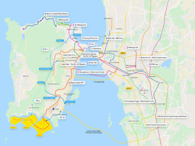 Projek LRT Penang — jajaran laluan mungkin diubah selepas Kementerian Pengangkutan ambil alih