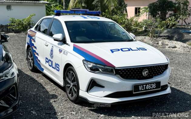 Proton S70 – bayangan digital sebagai peronda polis