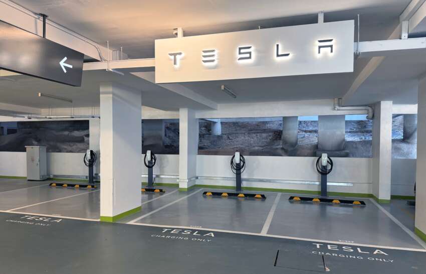 Tesla Destination Chargers now in Penang, at The Ship Campus and All Seasons Place – 12 AC chargers 1733473
