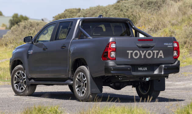 Toyota Hilux V-Active 2024 dilancar di Australia – hibrid ringkas 48V, lebih berkuasa dan selesa