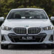 BMW i5 eDrive40 M Sport 2024 kini di M’sia – pengecas AC 22 kW, roda lebih kecil, tiada bumbung kaca