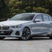 BMW i5 eDrive40 M Sport 2024 kini di M’sia – pengecas AC 22 kW, roda lebih kecil, tiada bumbung kaca