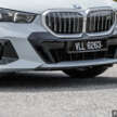 BMW i5 eDrive40 M Sport 2024 kini di M’sia – pengecas AC 22 kW, roda lebih kecil, tiada bumbung kaca
