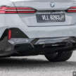 BMW i5 eDrive40 M Sport 2024 kini di M’sia – pengecas AC 22 kW, roda lebih kecil, tiada bumbung kaca