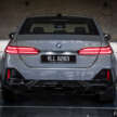 BMW i5 eDrive40 M Sport 2024 kini di M’sia – pengecas AC 22 kW, roda lebih kecil, tiada bumbung kaca