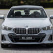 BMW i5 eDrive40 M Sport 2024 kini di M’sia – pengecas AC 22 kW, roda lebih kecil, tiada bumbung kaca