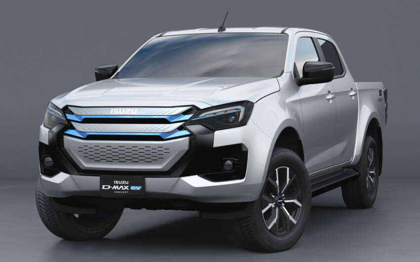 Isuzu D-Max BEV Concept ditunjuk – bateri 66.9 kWh, tork 325 Nm, CKD Thailand, masuk pasaran tahun 2025 1741845