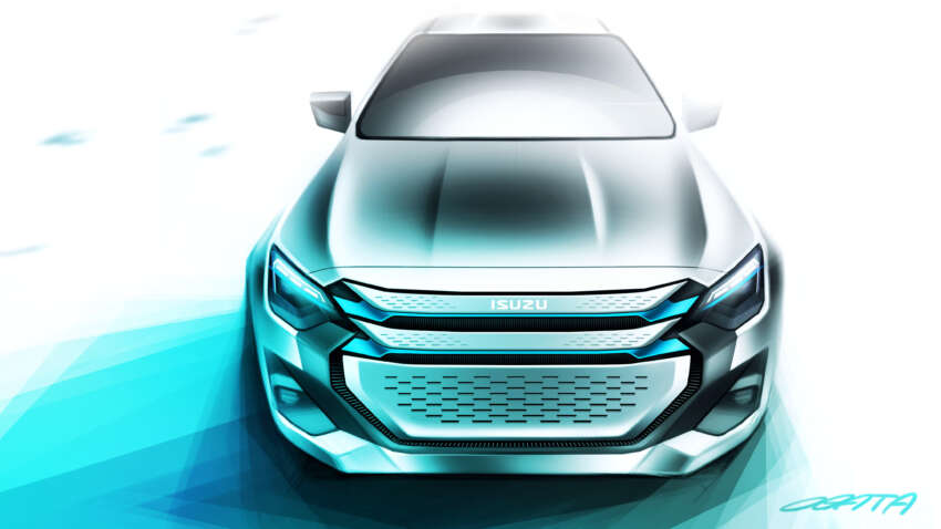 Isuzu D-Max BEV Concept ditunjuk – bateri 66.9 kWh, tork 325 Nm, CKD Thailand, masuk pasaran tahun 2025 1741847