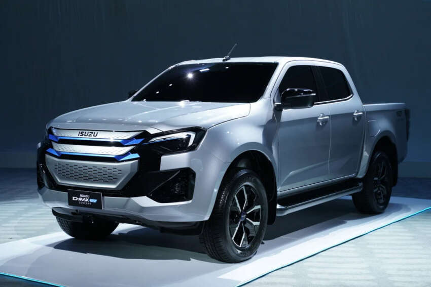 Isuzu D-Max BEV concept debuts – 66.9 kWh battery, 177 PS, 325 Nm; CKD Thailand; Europe launch in 2025 1741993