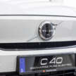 2024 Volvo C40 Recharge in Malaysia gallery – 550 km EV range, 200 kW DC, Pixel LED headlamps; fr RM289k